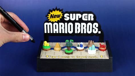 Making Every World From New Super Mario Bros Ds Polymer Clay