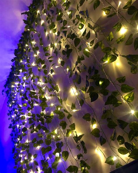Led Wall Vine Lights Led Lighting Bedroom Cute Bedroom Decor Fairy