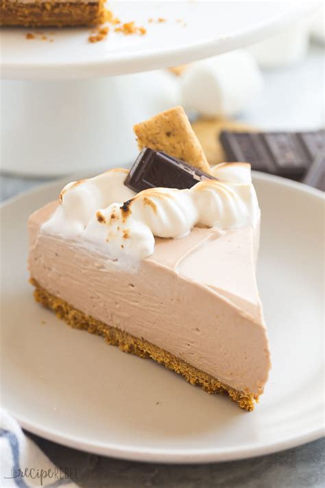 This No Bake S Mores Cheesecake Is One Of The Best Cheesecakes I Ve Ever Made A Smooth