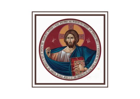 Jesus Christ Pantokrator Ιησους Χριστος Παντοκρατωρ Ιησους Χριστος
