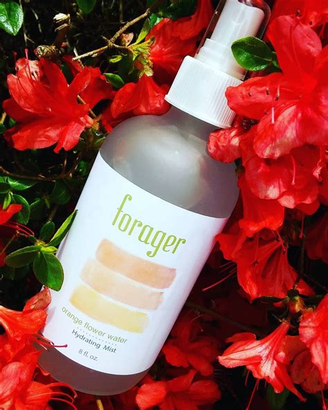 Forager Orange Flower Water Hydrating Facial Mist All Natural