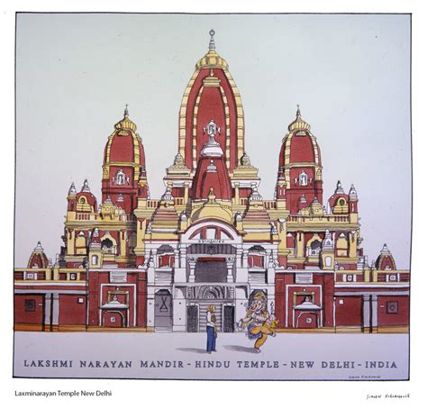 Laxminarayan Temple New Delhi Simon Fieldhouse