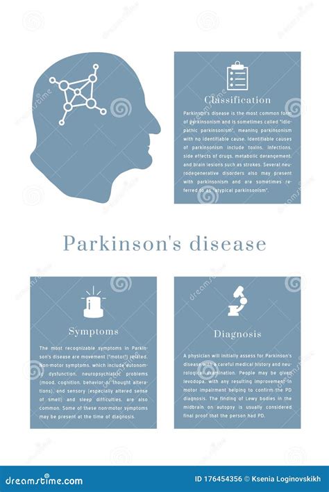 Parkinson S Disease Old Man Vector Set Stock Vector Illustration Of