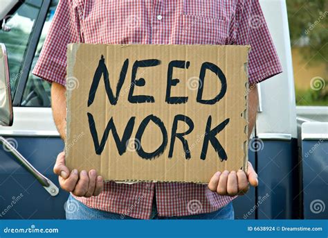 Need Work Stock Images Image 6638924