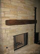 Wood Beams For Fireplace Mantels Pictures