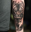48+ strong personality tiger tattoo designs for men - 2000 Daily
