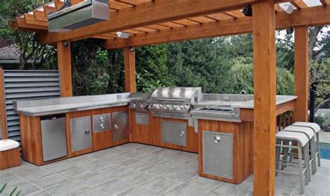 22 Artistic Outdoor Kitchen Plans Free House Plans