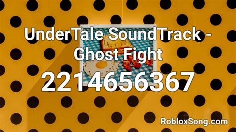 Remember to share this page with your friends. Ghost Fight | Undertale soundtrack! Roblox ID - Roblox ...