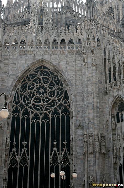 The Gothic cathedral of Milan, the result of 6 centuries of work