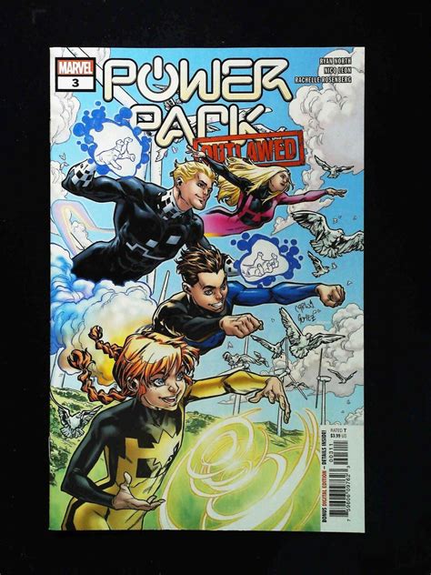 Power Pack Marvel Comics Nm Comic Book Artwork Marvel Comics