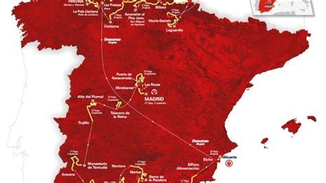 Vuelta A España 2021así Es El Recorrido De La Vuelta A España 2022 Perfies Y Comentarios De Las