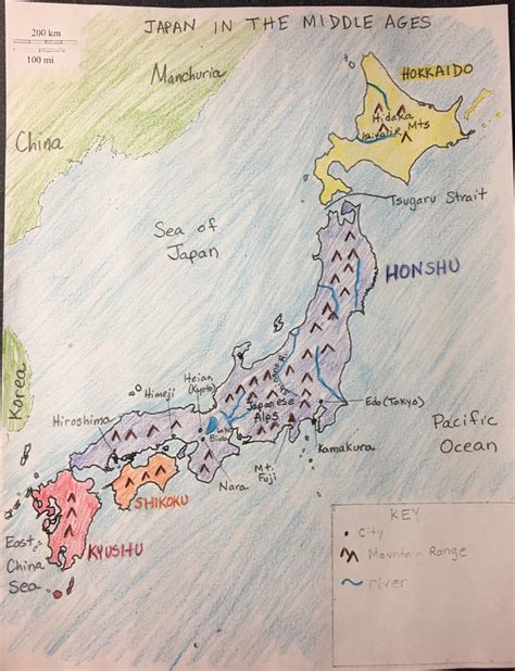 Elevation map of japan with roads and cities. Classwork/Homework 17-18 - World History I - Castriotta and Pelletier