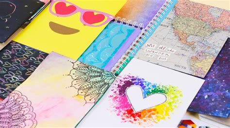 Diseños para cuaderno y carpetas. Las mejores 16 ideas para decorar tus Cuadernos — Craftingeek