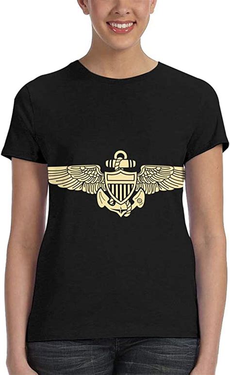 Us Navy Pilot Wings Women Fashionable T Shirt Personalities