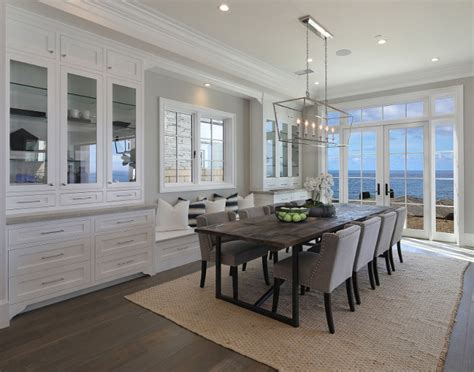 A freestanding hutch is perfect for many homes, as it provides ample storage space, and it can be moved whenever desired. White Cape Cod Beach House Design - Home Bunch Interior ...