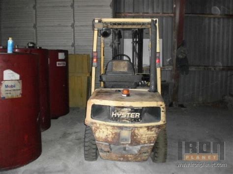 Hyster H65xm Forklifts Cushion Tire Specs And Dimensions Veritread