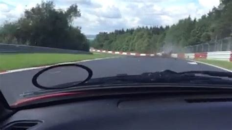 Drivers Miracle Escape After Crash At The Nurburgring
