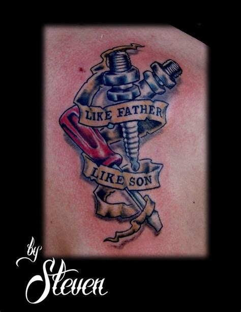 Unfortunately, we couldn't find any streaming offers. Like Father like Son Memorial by Steve Cornicelli : Tattoos