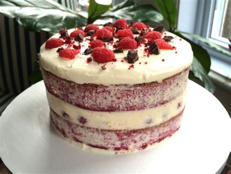 Naked Red Velvet Cake Try Baking Red Velvet Wedding Cake Homemade