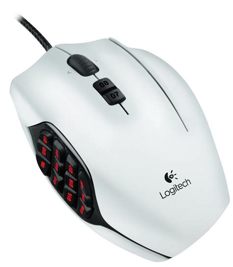 Logitech G600 Mmo Gaming Mouse White 910 002871 Au