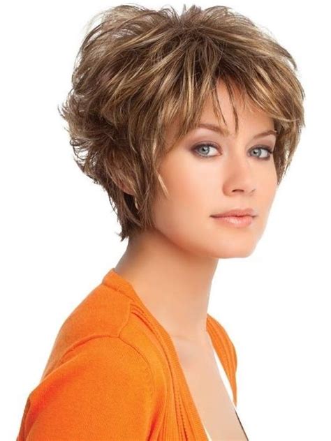 46 Short Haircut Feathered Sides