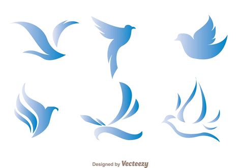Blue Bird Logo Vectors 95845 Vector Art At Vecteezy