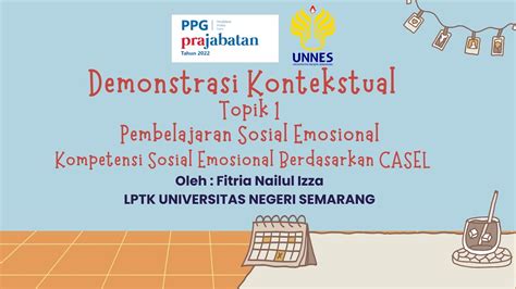 T A Demonstrasi Kontekstual Pembelajaran Sosial Emosional