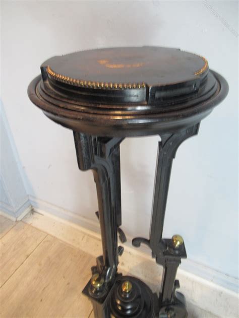 19th Century Ebonised Brass Display Stand Antiques Atlas