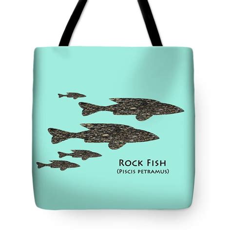 Rock Fish Tote Bag By Whispering Peaks Photography Bags Tote Bag