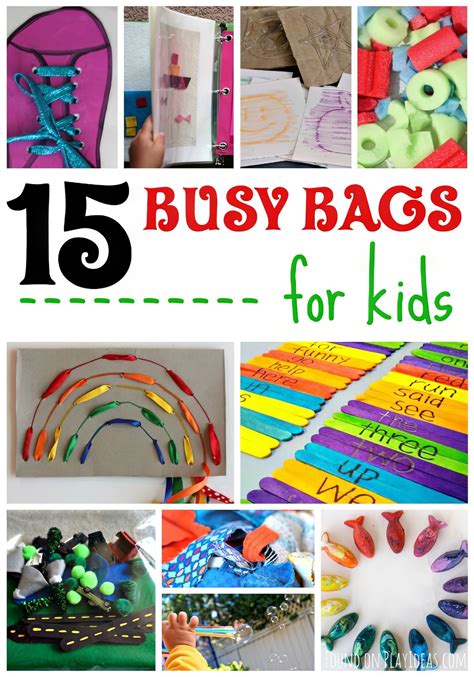 15 Busy Bags For Kids