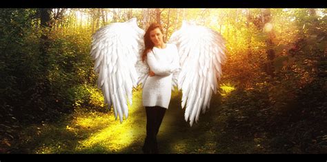 Angel In Forest By Skontch On Deviantart