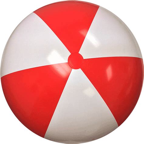 Red Beach Ball Png Clipart Large Size Png Image Pikpng