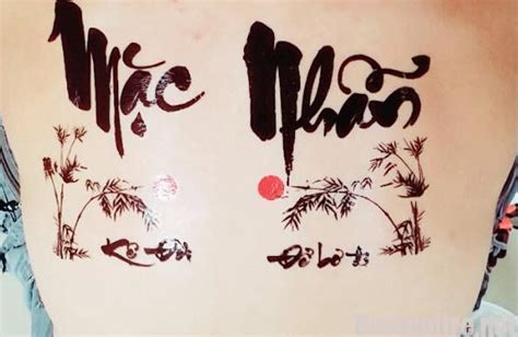 Chữ viết trung quốc là một hệ chữ tượng hình. Top những hình xăm chữ nhẫn Việt và Trung cho nam & nữ đẹp