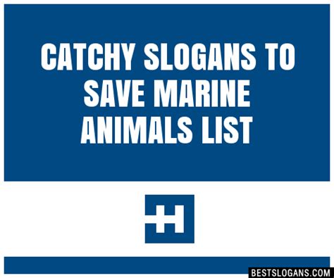 40 Catchy To Save Marine Animals Slogans List Phrases Taglines