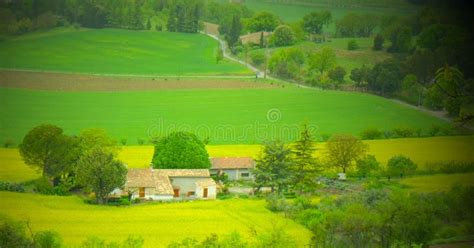 Rural Scene Southern France Stock Image Image Of Green Outdoor 53808663