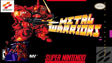 JOGO DE ROBÔ DO SUPER NINTENDO METAL WARRIORS YouTube