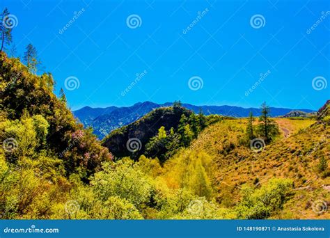 Beautiful Nature Scenery Hiking Activity Majestic Mountain Forest In