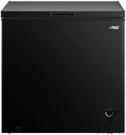 Amazon Com Arctic King 7 0 Cu Ft Chest Freezer In Black Appliances