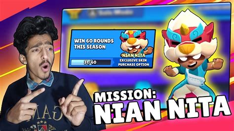 Day 2 Mission Nian Nita Brawl Stars Youtube