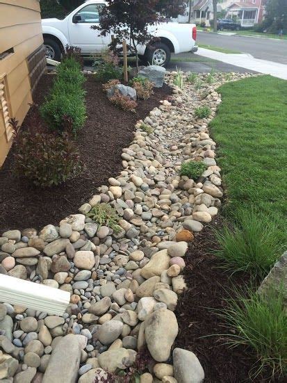 Displaying 1422205127drystreambed2 Front Yard Landscaping