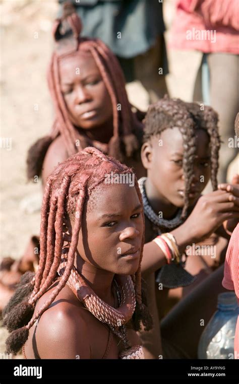 Himba Woman Himba Namibia Africa Southern Africa Tradition Traditional Traditions