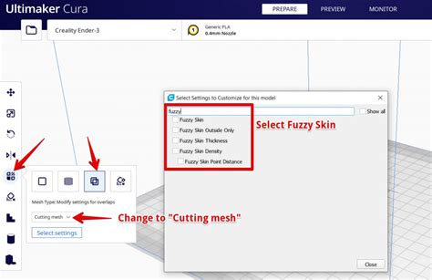 How To Use Cura Fuzzy Skin Settings For 3d Prints 3d Printerly