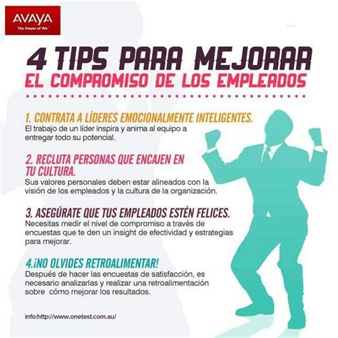 Compromiso Trabajo Liderazgo Empleados Tips Citas Frases