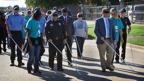 White Cane Day Simulates Visual Impairment