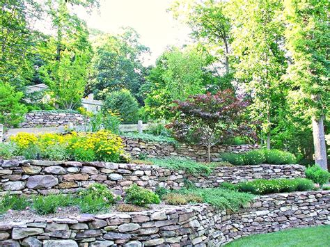 Landscaping Stones On A Slope Lanscaping 101