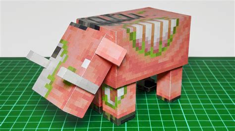 Cara Membuat Zoglin Minecraft Papercraft Nether Update Alsa Honggo