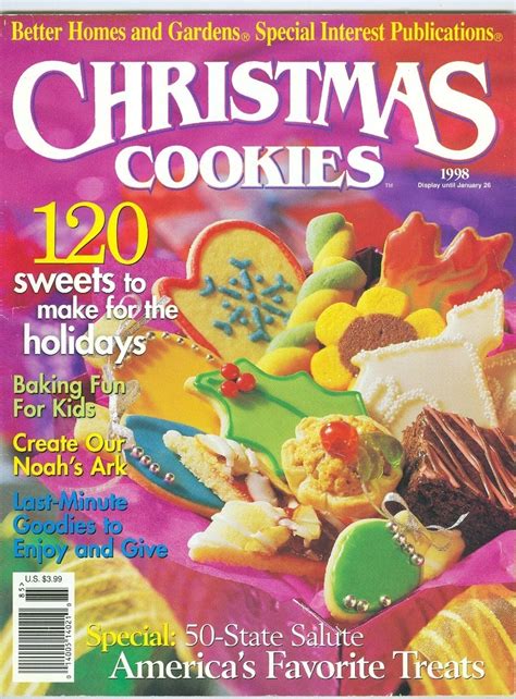 Powering your passion to live a better, more beautiful, and colorful life. 120 Christmas Cookies Better Homes and Gardens 1998 ...