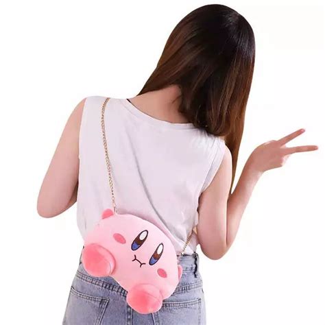 Cute Kirby Bag With Chain New Star Kirby Shoulder Bag Girl Etsy