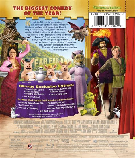 Shrek The Third Blu Ray Review