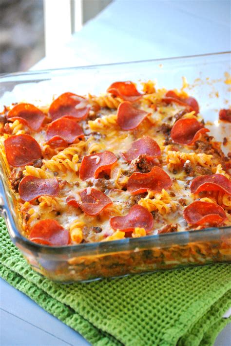 Pizza Pasta Bake